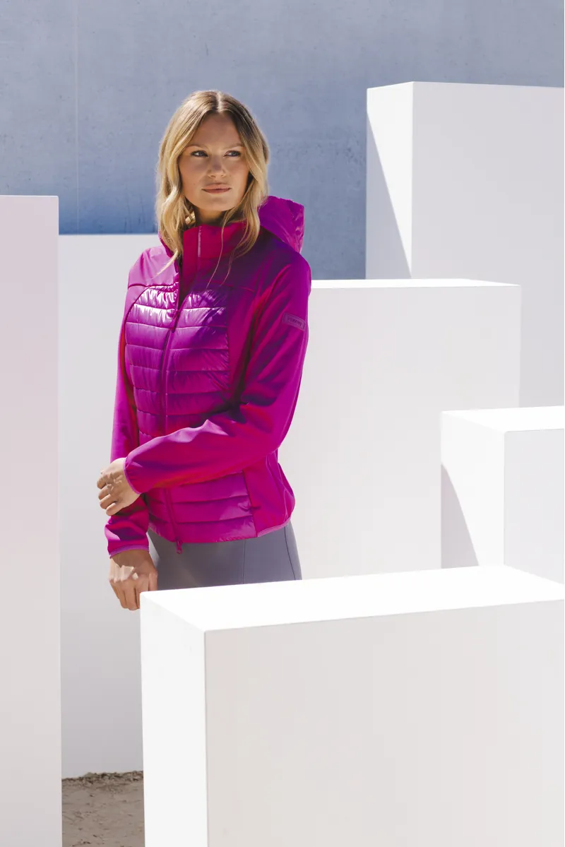 Pikeur Tess Athleisure Ladies Hybrid Jacket Hot Pink